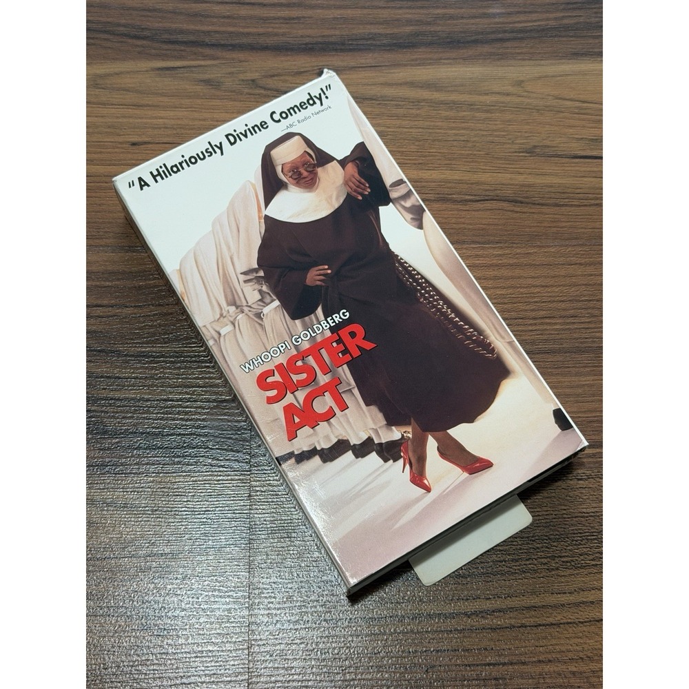 Sister Act VHS 1992 Whoopi Goldberg Tested Working Good Comedy